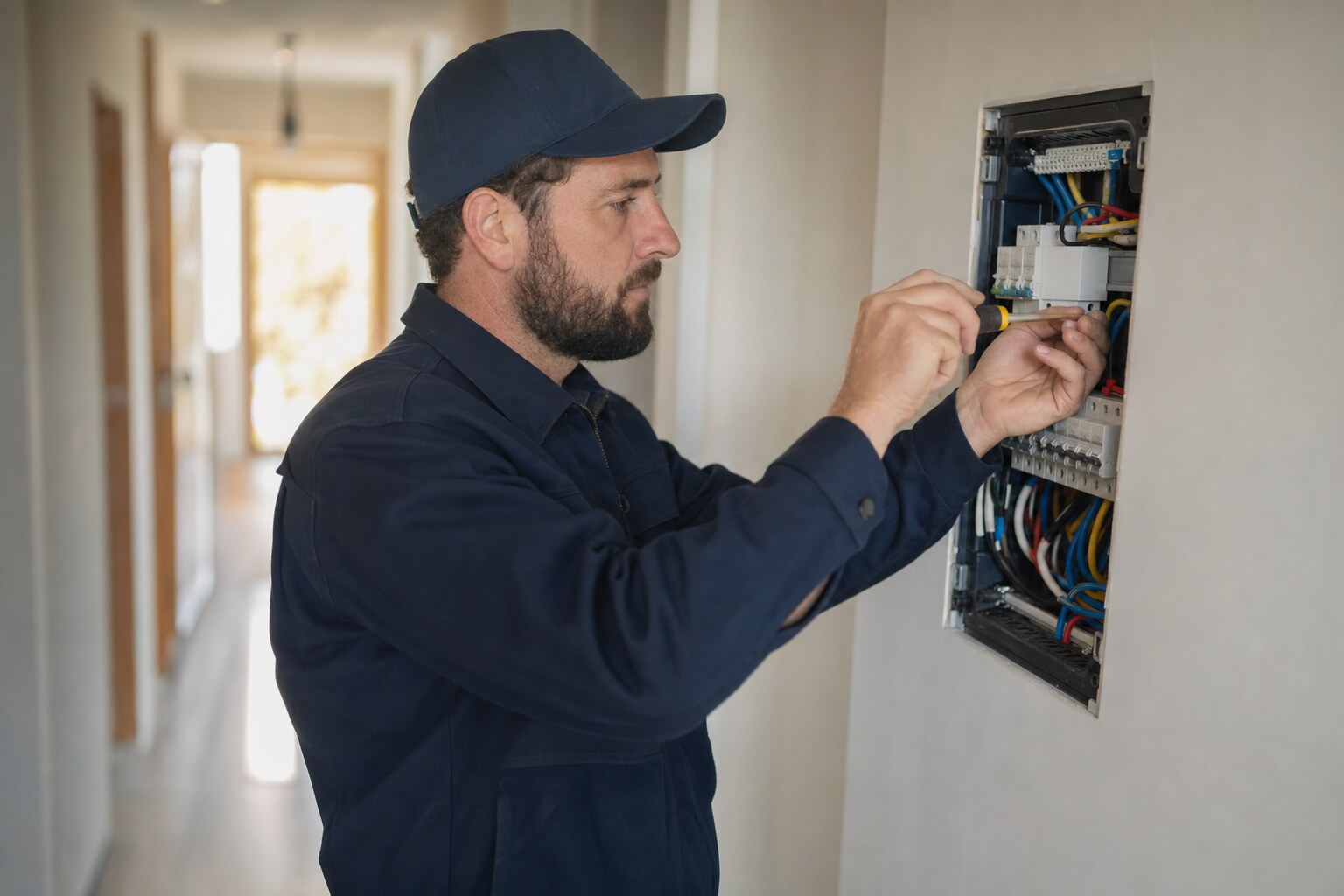 Strona internetowa MADO-ELECTRIC — instalacje elektryczne